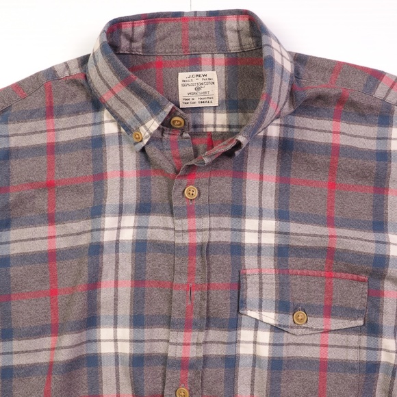 Mens J.Crew workshirt long sleeve sz Small - Picture 2 of 4